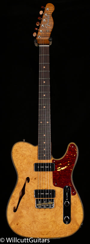 Fender Custom Shop Artisan Telecaster Dual P90 Maple Burl Aged Natural (517)