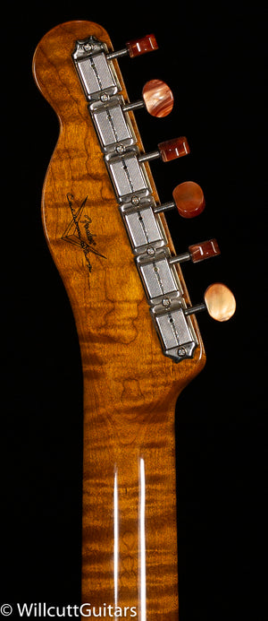 Fender Custom Shop Artisan Telecaster Dual P90 Maple Burl Aged Natural (517)