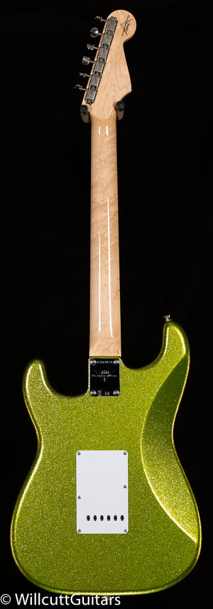 Fender Custom Shop Dick Dale Stratocaster Rosewood Fingerboard Chartreuse Sparkle (574)