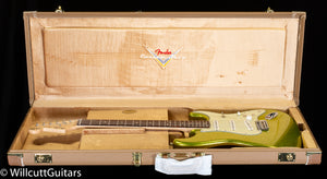 Fender Custom Shop Dick Dale Stratocaster Rosewood Fingerboard Chartreuse Sparkle (574)