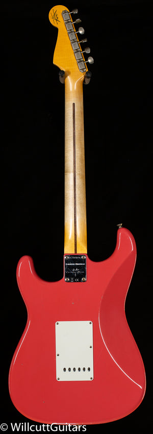 Fender Custom Shop LTD 1956 Stratocaster Journeyman Relic Super Faded Aged Fiesta Red (836)