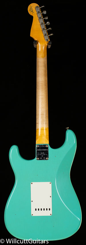 Fender Custom Shop 1959 Stratocaster Journeyman Relic Super Faded Aged Sea Foam Green (023)
