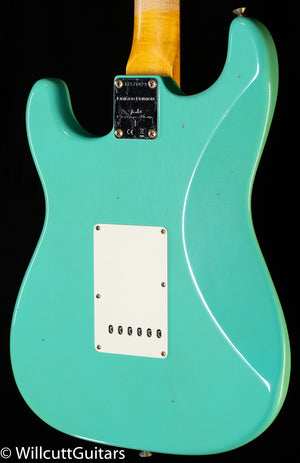 Fender Custom Shop 1959 Stratocaster Journeyman Relic Super Faded Aged Sea Foam Green (023)