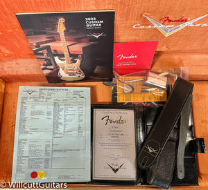 Fender Custom Shop 1959 Stratocaster Journeyman Relic Super Faded Aged Sea Foam Green (023)