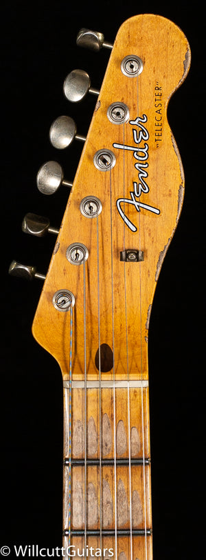 Fender Custom Shop Mischief Maker Heavy Relic Super Faded Aged Sonic Blue over Pink Paisley (027)