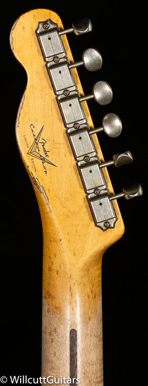 Fender Custom Shop Mischief Maker Heavy Relic Super Faded Aged Sonic Blue over Pink Paisley (027)