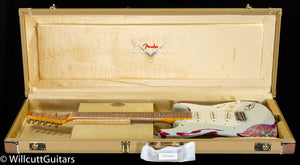 Fender Custom Shop Mischief Maker Heavy Relic Super Faded Aged Sonic Blue over Pink Paisley (027)