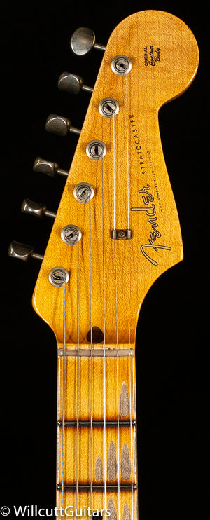 Fender Custom Shop 1956 Stratocaster Journeyman Relic Super Faded Aged Candy Apple Red (029)