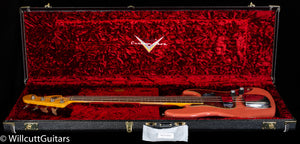 Fender Custom Shop 1960 Jazz Bass Relic Super Faded Aged Tahitian Coral (274)
