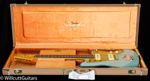 Fender Custom Shop 1959 250K Jazzmaster Journeyman Relic Faded Aged Daphne Blue (308)