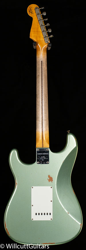 Fender Custom Shop Tomatillo Stratocaster Relic Super Faded Aged Sage Green Metallic (344)