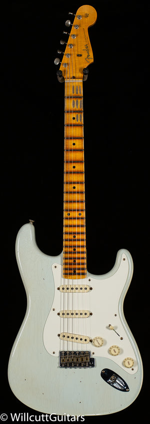 Fender Custom Shop 1956 Stratocaster Journeyman Relic Super Faded Aged Sonic Blue (356)