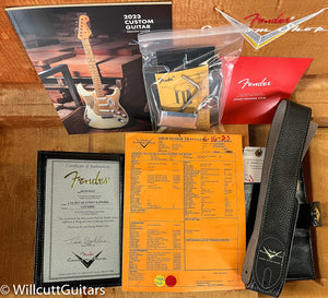 Fender Custom Shop Roasted 1960 Stratocaster Heavy Relic Aged Olympic White over 3-Color Sunburst (869)