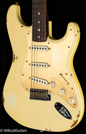 Fender Custom Shop LTD Roasted Bighead Strat Relic Aged Vintage White (189)