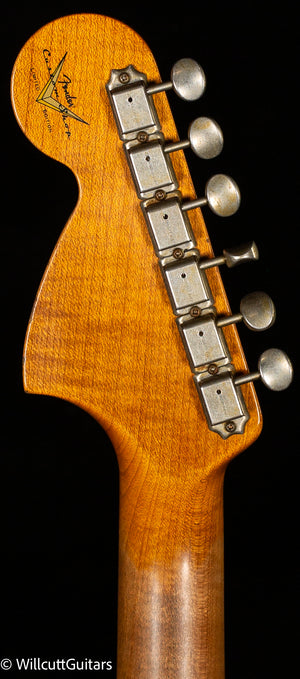 Fender Custom Shop LTD Roasted Bighead Strat Relic Aged Vintage White (189)