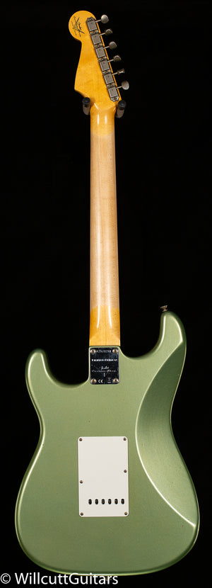 Fender Custom Shop LTD 1959 Stratocaster Journeyman Relic Super Faded Aged Sage Green Metallic (291)