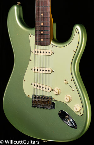 Fender Custom Shop LTD 1959 Stratocaster Journeyman Relic Super Faded Aged Sage Green Metallic (291)
