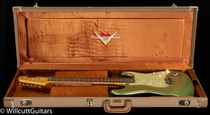 Fender Custom Shop LTD 1959 Stratocaster Journeyman Relic Super Faded Aged Sage Green Metallic (291)