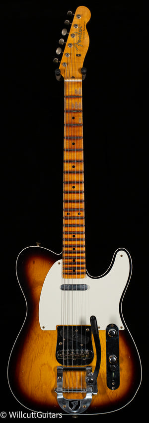 Fender Custom Shop LTD Twisted Telecaster Custom Journeyman Relic Bigsby 2-Color Sunburst (312)