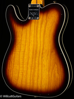 Fender Custom Shop LTD Twisted Telecaster Custom Journeyman Relic Bigsby 2-Color Sunburst (312)