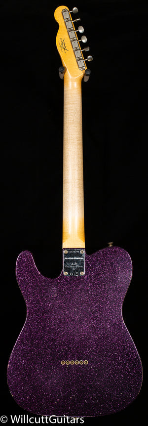 Fender Custom Shop LTD 1960 Telecaster Journeyman Relic Aged Magenta Sparkle (707)