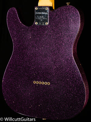 Fender Custom Shop LTD 1960 Telecaster Journeyman Relic Aged Magenta Sparkle (707)