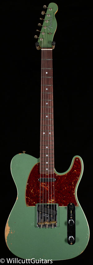 Fender Custom Shop 1964 Telecaster Relic Aged Relic Sage Green Metallic (909)