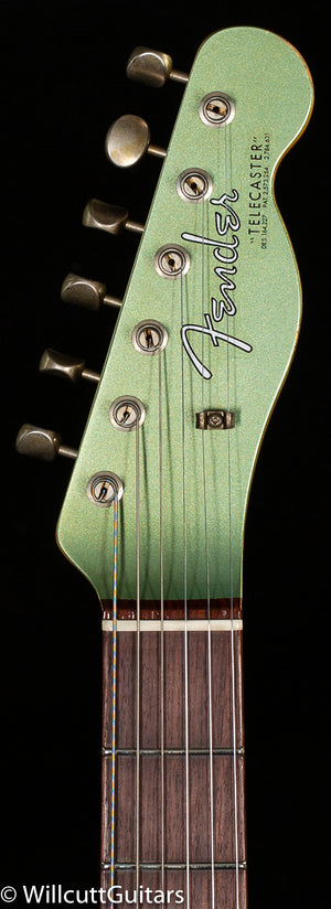 Fender Custom Shop 1964 Telecaster Relic Aged Relic Sage Green Metallic (909)