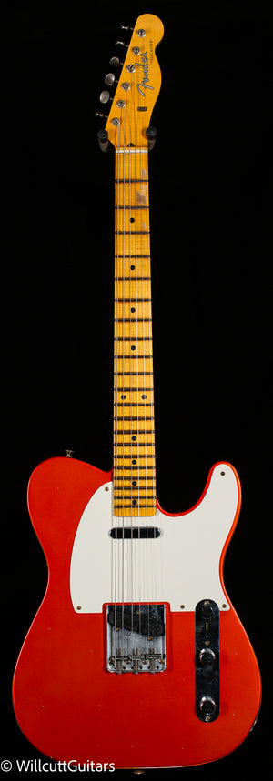 Fender Custom Shop 1957 Telecaster Journeyman Relic Aged Candy Tangerine (264)