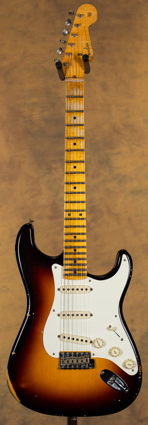 2023 Fender Custom Shop '57 Stratocaster Relic Wide Fade 2 Tone Sunburst