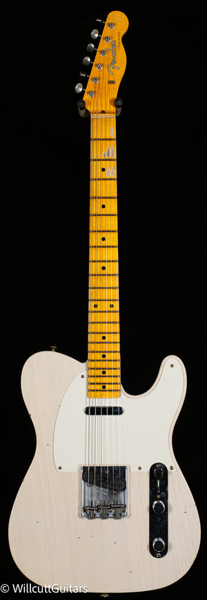 Fender Custom Shop 1957 Telecaster Journeyman Relic Aged White Blonde (375)