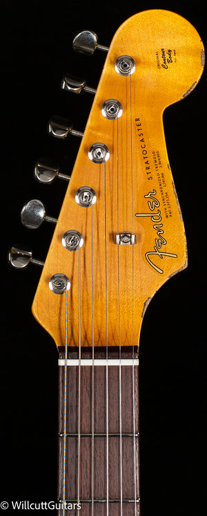 Fender Custom Shop Late 1962 Strat Relic/ Closet Classic Super Faded Aged Shell Pink (556)