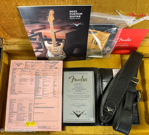 Fender Custom Shop Late 1962 Strat Relic/ Closet Classic Faded Aged Daphne Blue (564)