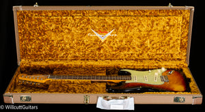 Fender Custom Shop Late 1962 Strat Relic Closet Classic Hardware 3-Tone Sunburst (643)