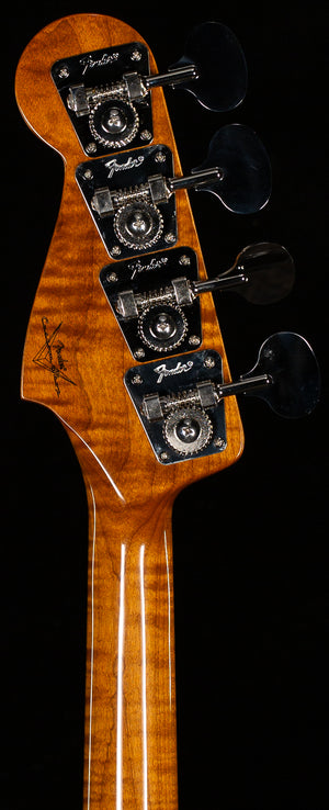 Fender Custom Shop BArtisan Maple Burl Jazz Bass Aged Natural (988)