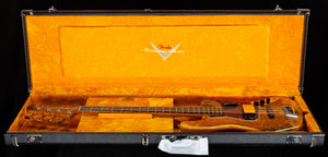 Fender Custom Shop BArtisan Maple Burl Jazz Bass Aged Natural (988)