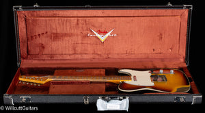 Fender Custom Shop 1965 Telecaster Custom Heavy Relic Faded 3-Tone Sunburst (934)