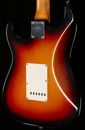 Fender Custom Shop Masterbuilt Dale Wilson True '62 Strat Journeyman 3-Tone Sunburst Brazilian 59 C (189)