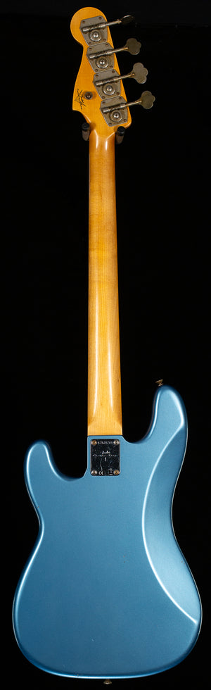 Fender Custom Shop 1966 Precision Bass Journeyman Relic Super Faded Aged Lake Placid Blue (783)