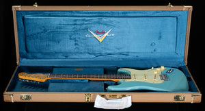Fender Custom 1964 Stratocaster Journeyman Relic Aged Daphne Blue (627)