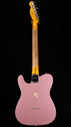 Fender Custom Shop 1956 Esquire Relic w/ Closet Classic Hardware Super Faded Aged Burgundy Mist Metallic (463)