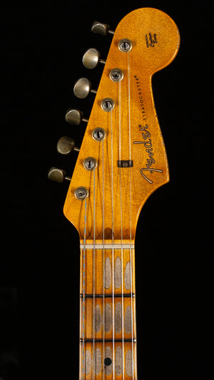 Fender Custom Shop 1956 Hardtail Stratocaster Heavy Relic Super Aged Lake Placid Blue (634)