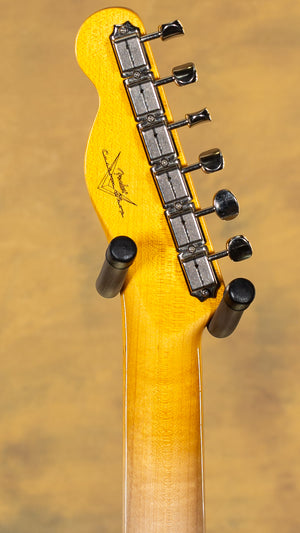2025 Fender Custom Shop 1961 Telecaster Dlx Closet Classic Super Aged Lake Placid Blue