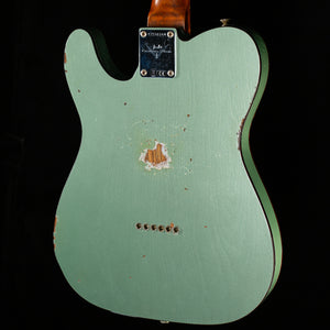 Fender Custom Shop LTD 1972 Telecaster Custom Thinline Relic Faded Sage Green Metallic (164)