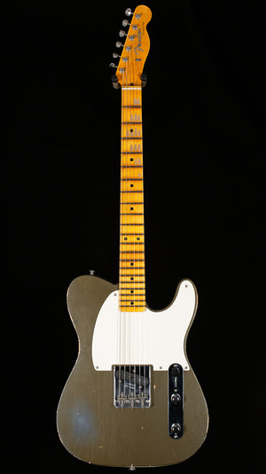 Fender Custom Shop 1956 Esquire Relic w/ Closet Classic Hardware Super Aged Charcoal Frost Metallic (580)