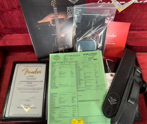 Fender Custom Shop 1956 Esquire Relic w/ Closet Classic Hardware Super Aged Charcoal Frost Metallic (580)