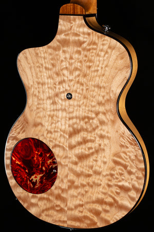 Rick Turner Model 1 Deluxe Featherweight "Legacy One" Natural Quilt (105)