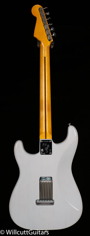 Fender Eric Johnson Stratocaster, Maple Fingerboard, White Blonde (955)
