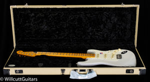 Fender Eric Johnson Stratocaster, Maple Fingerboard, White Blonde (955)