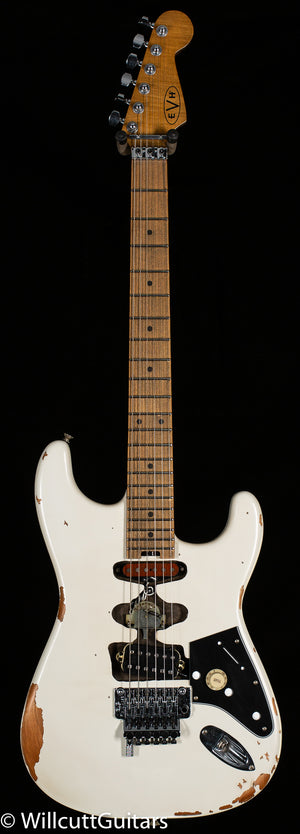 EVH Frankenstein Relic Series Maple Fingerboard White (776)